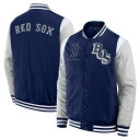 【送料無料】 ファナティクス メンズ ジャケット・ブルゾン アウター Men's Fanatics Navy Boston Red Sox Elements Elite Full-Snap Jacket Rsx Navy