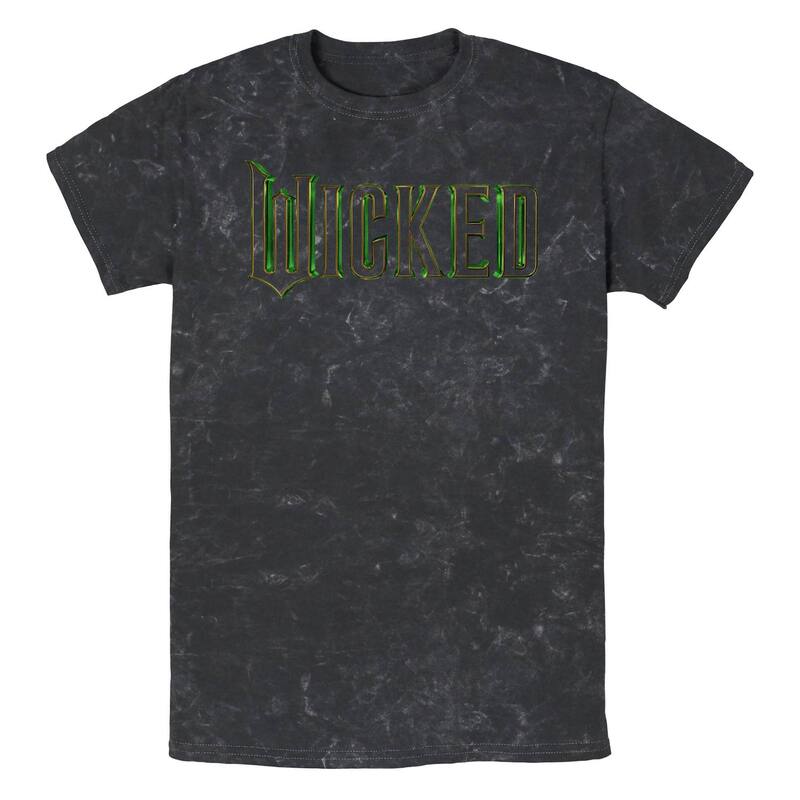 【送料無料】 ライセンス キャラクター メンズ Tシャツ トップス Men's Wicked Logo Title With Soundt..