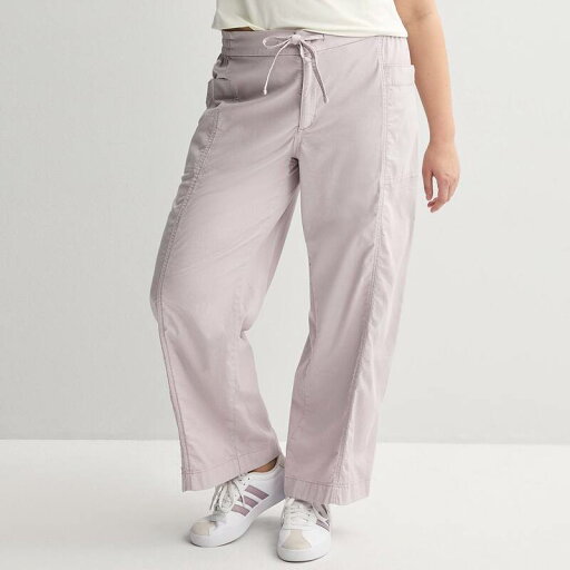 【送料無料】 エスオー レディース カジュアルパンツ ボトムス Plus Size SO Mid-Rise Pull-On Utility Pants Lilac Whisper 【送料無料】 エスオー レディース カジュアルパンツ ボトムス Plus Size SO Mid-Rise Pull-On Utility Pants Lilac Whisper