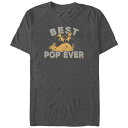 【送料無料】 ライセンス キャラクター メンズ Tシャツ トップス Big & Tall Dr. Seuss Best Pop Ever Graphic Tee Charcoal Heather(4)