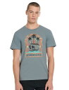【送料無料】 ハーレー メンズ Tシャツ トップス Men's Hurley Super Speed Short Sleeve Graphic Tee Gladiator Grey