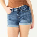 【送料無料】 エスオー レディース ハーフパンツ・ショーツ ボトムス Juniors' SO Low Rise Curvy Midi Shorts Medium