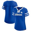 【送料無料】 ファナティクス レディース Tシャツ トップス Women's Fanatics Royal Kentucky Wildcats Iconic A...