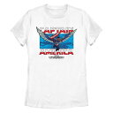 【送料無料】 マーベル レディース Tシャツ トップス Juniors' Marvel Captain America Brave New World Spre...
