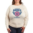 【送料無料】 マーベル レディース Tシャツ トップス Plus Size Marvel Captain America: Brave New World Co...