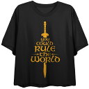 【送料無料】 ライセンス キャラクター レディース Tシャツ トップス Juniors' Lord Of The Rings War Of The Rohirr...