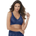 【送料無料】 コンフォート チョイス レディース ブラジャー アンダーウェア Comfort Choice Women's Plus Size Full Cov...