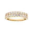 【送料無料】 アンブランデッド レディース リング アクセサリー The Regal Collection 14k Gold 1 Carat T.W. IGL ...