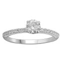 【送料無料】 アンブランデッド レディース リング アクセサリー Platinum 3/4 Carat T.W. Diamond Engagement Ring...