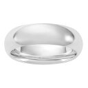 【送料無料】 アンブランデッド レディース リング アクセサリー Platinum Comfort-Fit Wedding Band Silver Tone