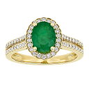 【送料無料】 ステラ グレース レディース リング アクセサリー Stella Grace 14k Gold Emerald & 1/3 Carat T.W. Diamond Halo Engagement Ring 14k Gold(4)