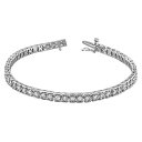 【送料無料】 ステラ グレース レディース ブレスレット・バングル・アンクレット アクセサリー Stella Grace Sterling Silver 3 C...