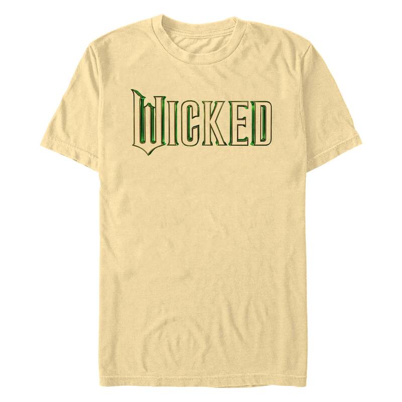 【送料無料】 ライセンス キャラクター メンズ Tシャツ トップス Men's Wicked Logo Title With Soundt..