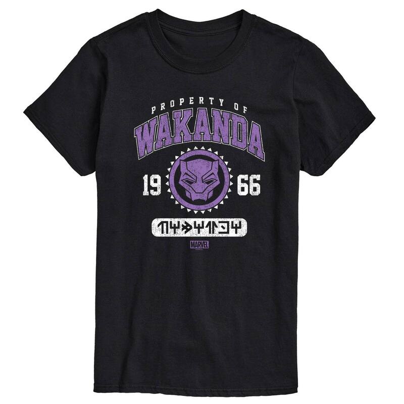 ̵ ޡ٥  T ȥåץ Big & Tall Marvel Black Panther Property Of ...