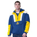 【送料無料】 スターター メンズ Tシャツ トップス Men's Starter Navy Seattle Mariners Cooperstown Collection Charger Half-Zip Jacket Mns Navy(4)