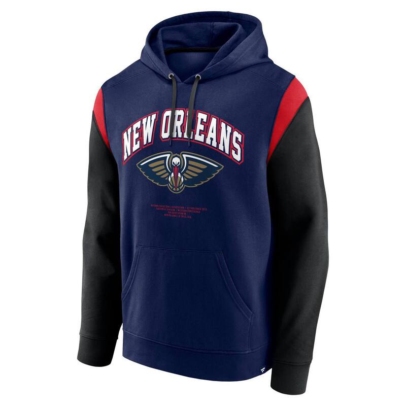 ファナティクス メンズ トップス Tシャツ パーカー Men's Fanatics Navy New Orleans Pelicanscorer Pullover Hoodie Nor Navy ネイビー