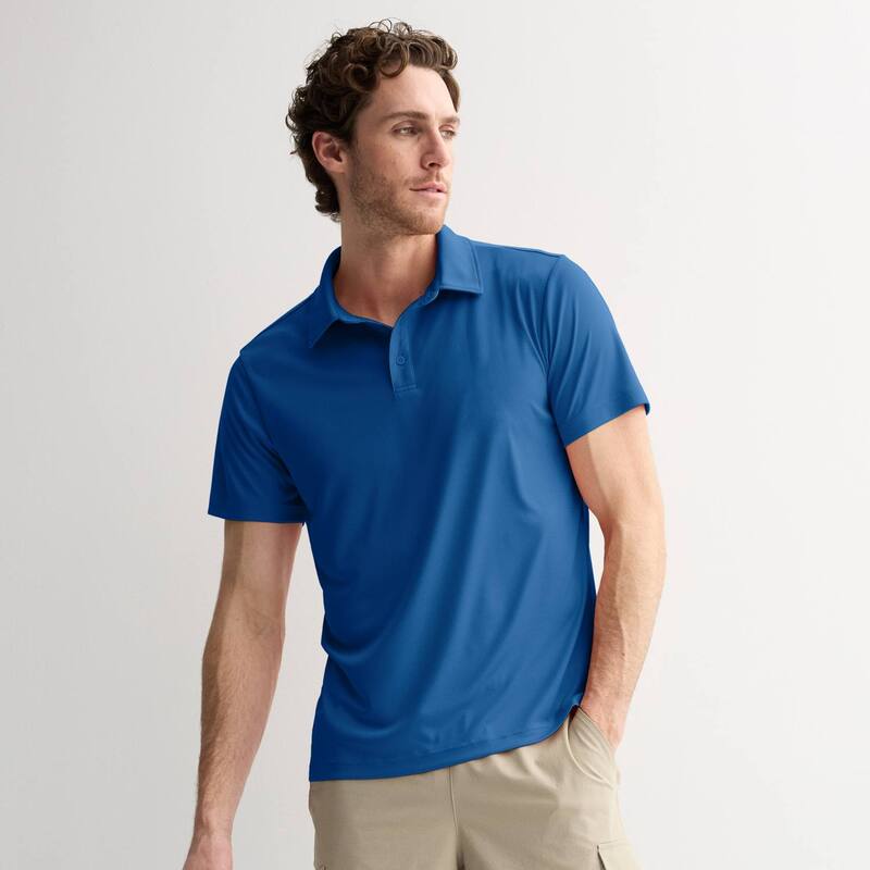 ̵ Tek Gear  T ȥåץ Men's Tek Gear Dry-Tek Polo Shirt Waterf...