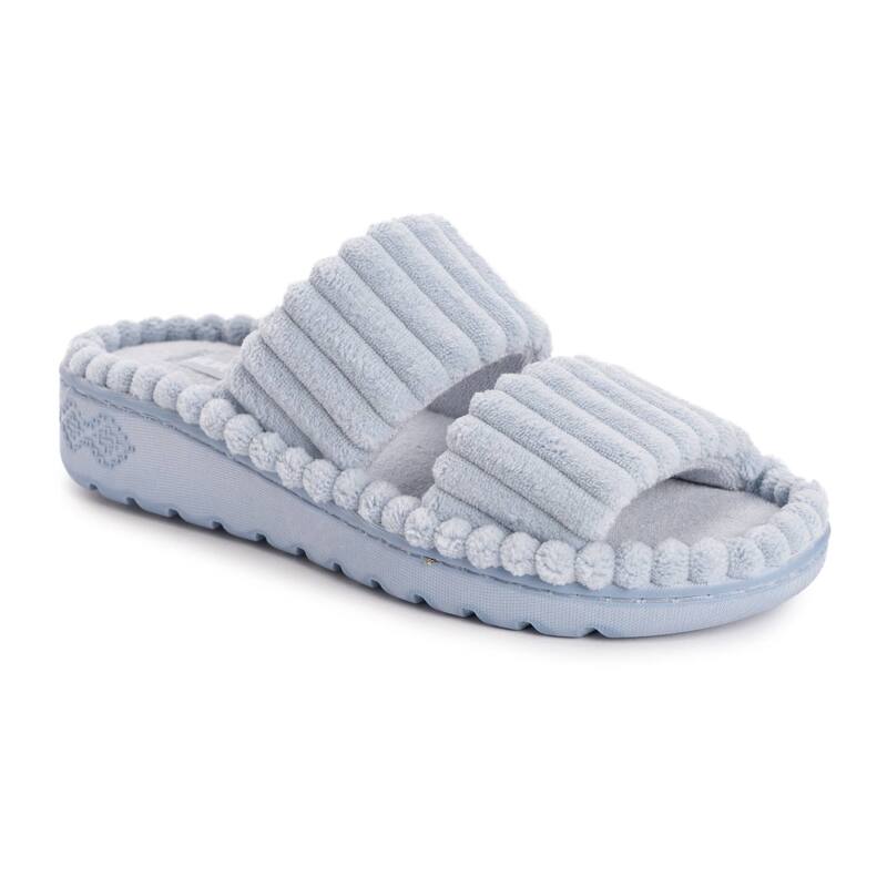 ■靴サイズ EU | US | JP 34 | 4 | 21cm 35 | 5 | 22cm 36 | 6 | 23cm 37 | 7 | 24cm 38 | 8 | 25cm 39 | 9 | 26cm ■ブランド MUK LUKS (ムクルクス)■商品名 MUK LUKS Cloud Ribbed Terry Women's Double Strap Slide Sandals■商品は海外よりお取り寄せの商品となりますので、お届けまで10日-3週間前後お時間頂いております。 ■ライセンス キャラクターの商品は3週間前後お時間が掛かります。 ■ブランド・商品・デザインによって大きな差異がある場合があります。 ■あくまで平均的なサイズ表ですので「目安」として参考にしてください。 ■お届けの商品は1枚目のお写真となります。色展開がある場合、2枚目以降は参考画像となる場合がございます。 ■只今、一部を除くすべて商品につきまして、期間限定で送料無料となります。 ※沖縄・離島・一部地域は追加送料(3,300円)が掛かります。