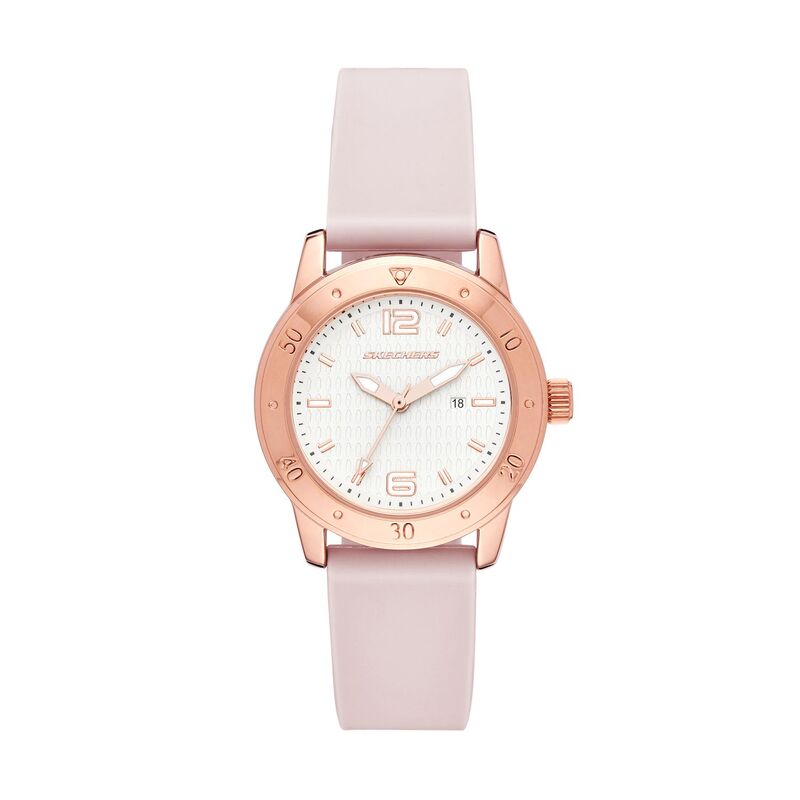 スケッチャーズ レディース アクセサリー 腕時計 Skechers Women's Redondo Silicone Watch Pink ピンク