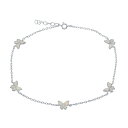 【送料無料】 アンブランデッド レディース ブレスレット・バングル・アンクレット アクセサリー Sterling Silver & Lab-Created Op...