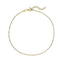 【送料無料】 プリムローズ レディース ブレスレット・バングル・アンクレット アクセサリー PRIMROSE 18k Gold Over Silver Twis...