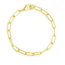 【送料無料】 アドニア レディース ブレスレット・バングル・アンクレット アクセサリー Adornia 14k Gold Plated Paper Clip C...