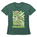 【送料無料】 ライセンス キャラクター レディース Tシャツ トップス Women's Pokemon Sprigatito Grass Type Graphic Tee Pine