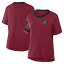 【送料無料】 ファナティクス レディース Tシャツ トップス Women's Fanatics Burgundy Atlanta United..