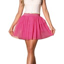 【送料無料】 アレグラ ケー レディース スカート ボトムス Women's Puffy Mesh Mini Skirt Tiered Layered Ballet Bubble Dance Tulle Skirts Hot Pink(4)