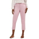 【送料無料】 リー レディース カジュアルパンツ ボトムス Women's Lee Wrinkle Free Capri Pants Soft Mauve