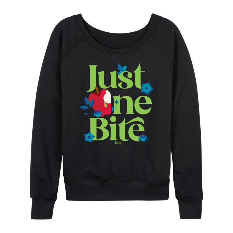 ディズニー レディース トップス Tシャツ パイル Disney'snowhite Women's Just One Bite French Terry..