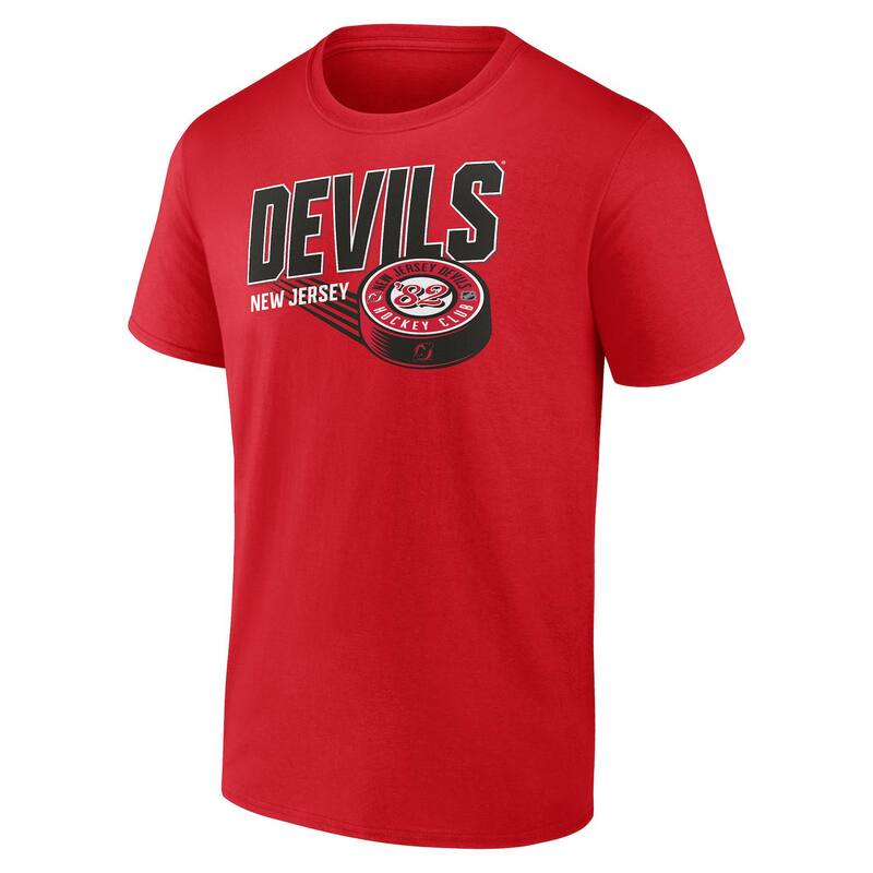 ファナティクス メンズ トップス Tシャツ ジャージー グラフィック Men's Fanatics New Jersey Devils ..
