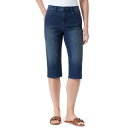 【送料無料】 グロリアバンデービルト レディース カジュアルパンツ ボトムス Petite Gloria Vanderbilt Amanda Skimmer Pants Rome(4)