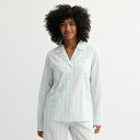 【送料無料】 ソノマ レディース ナイトウェア アンダーウェア Women's Sonoma Goods For Life Woven Pajama Top B...