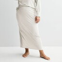 【送料無料】 ソノマ レディース ナイトウェア アンダーウェア Plus Size Sonoma Goods For Life Sleep Skirt Ivor...
