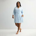 【送料無料】 ソノマ レディース ナイトウェア アンダーウェア Plus Size Sonoma Goods For Life Pointelle Sleep ...