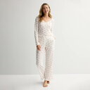 【送料無料】 ソノマ レディース ナイトウェア アンダーウェア Women's Sonoma Goods For Life Pointelle Sleep Pa...
