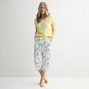 【送料無料】 クロフト&バロー レディース ナイトウェア アンダーウェア Women's Croft & Barrow Mom's Day Sleep Set ...
