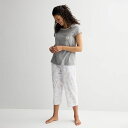【送料無料】 クロフト&バロー レディース ナイトウェア アンダーウェア Women's Croft & Barrow Mom's Day Sleep Set ...