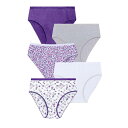 【送料無料】 コンフォート チョイス レディース パンツ アンダーウェア Comfort Choice Women's Plus Size Hi-Cut Cot...