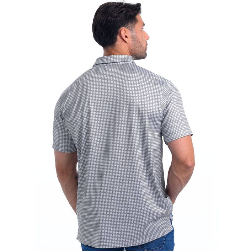 【送料無料】 アンティグア メンズ Tシャツ トップス Men's Antigua Breeze Polo Vintage White