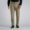 【送料無料】 ハガー メンズ カジュアルパンツ ボトムス Men's Haggar Work to Weekend Cargo Pants Med Khaki