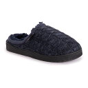 【送料無料】 ムクルクス メンズ サンダル シューズ MUK LUKS Men's Gabriel Clog Slippers Dark Blue