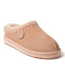 【送料無料】 ディアフォームズ レディース サンダル シューズ Dearfoams Fireside Greta Women's Genuine Shearli...