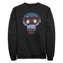 【送料無料】 スター ウォーズ メンズ Tシャツ トップス Men's Star Wars Skeleton Crew Spaceship Fleece Sweatshirt Black