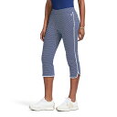 【送料無料】 アイゾッド レディース カジュアルパンツ ボトムス Women's IZOD Billie Midrise Capri Pants Medieval Blue