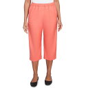 【送料無料】 アルフレッド ダナー レディース カジュアルパンツ ボトムス Women's Alfred Dunner Patch Pocket Elastic...
