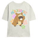 【送料無料】 ライセンス キャラクター レディース Tシャツ トップス Juniors' Pokemon Majestic Creature Skimmer Graphic Tee Egret