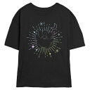 【送料無料】 ライセンス キャラクター レディース Tシャツ トップス Juniors' Pokemon Clefairy Celestial Skimmer Graphic Tee Black