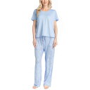 【送料無料】 ムクルクス レディース ナイトウェア アンダーウェア Women's MUK LUKS Garden Party Pajama Top & Paj...
